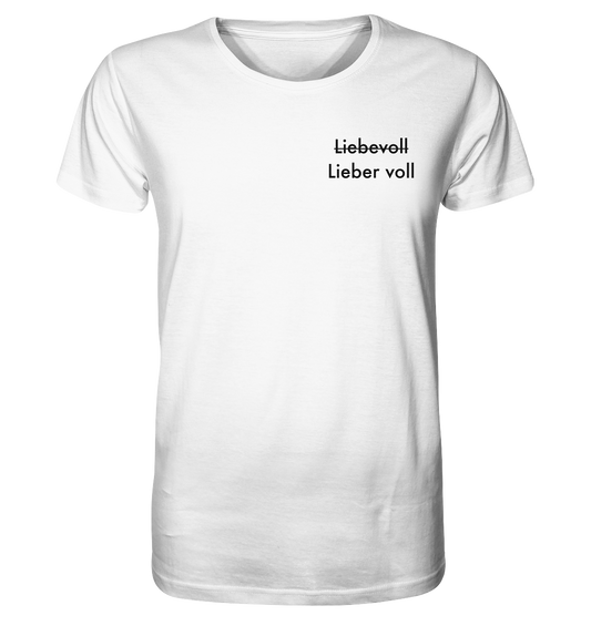 "Liebevoll" - men's shirt
